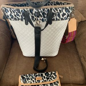 Consuela Tate sling handbag and matching wallet